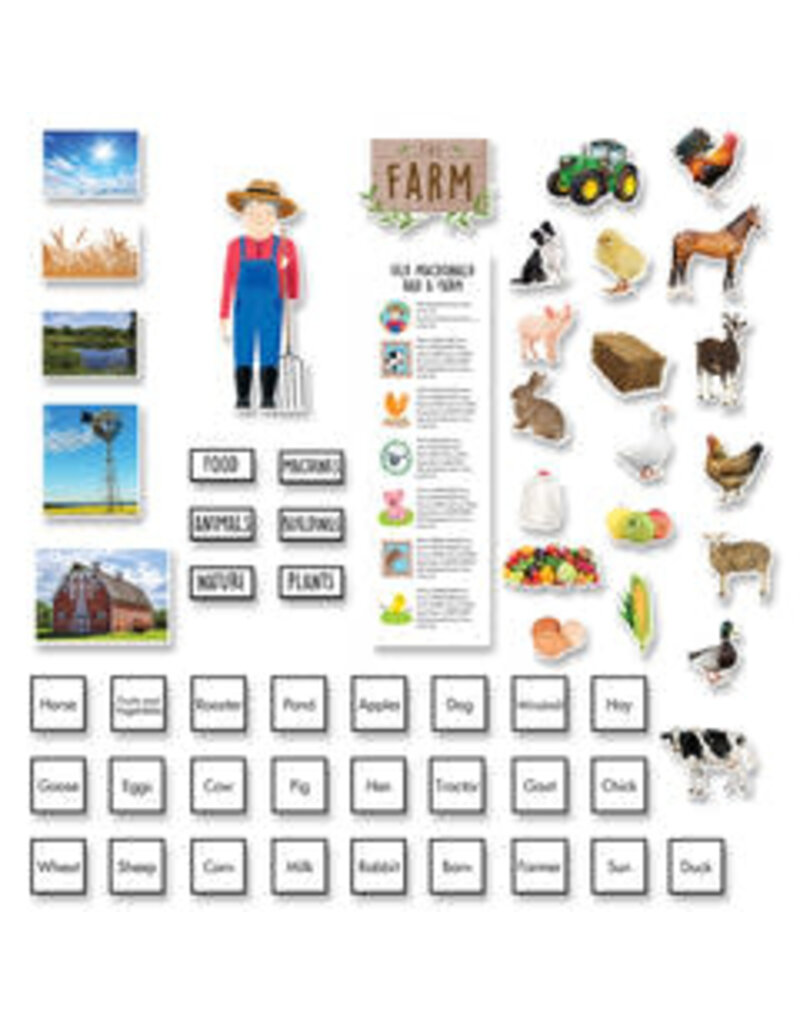The Farm Mini Bulletin Board Set