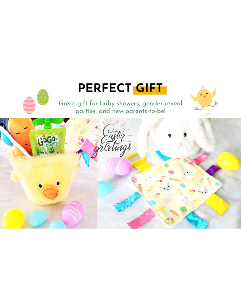 Easter Crinkle Tag Square