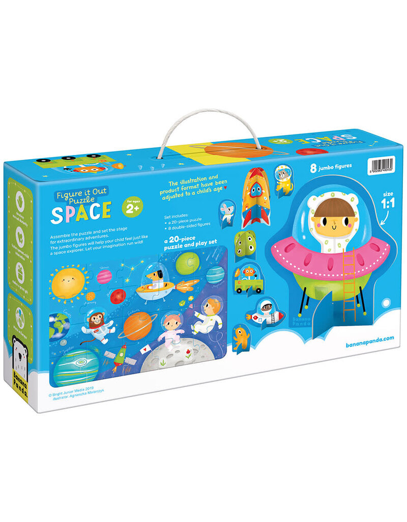 Figure It Out Puzzle Space for ages: 2+