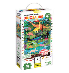 Observation Puzzle Dinosaurs for ages: 4+