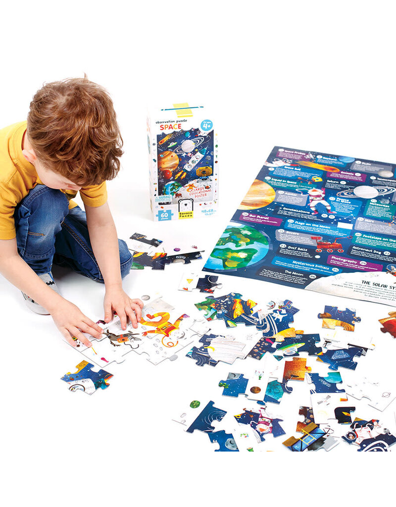 Observation Puzzle Space for ages: 4+