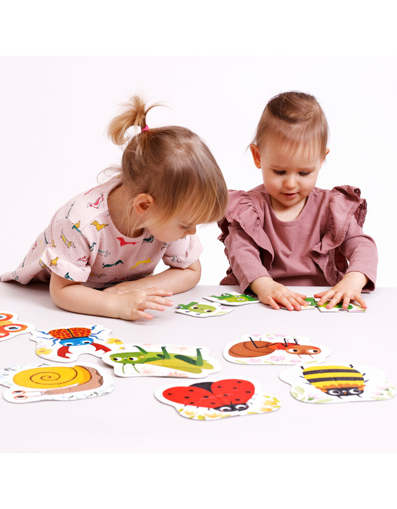 Progressive Puzzles Tiny Creatures for ages: 2+