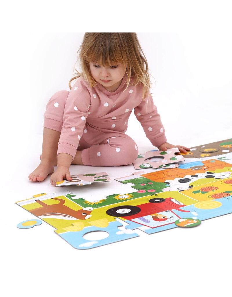 Suuuper Size Puzzle Farm Match Fun for ages: 2+