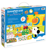 Suuuper Size Puzzle Farm Match Fun for ages: 2+