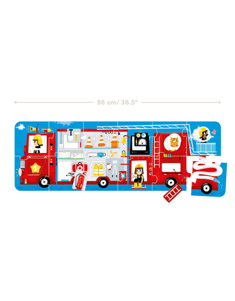 Make-a-Match Puzzle Fire Truck for ages: 2+
