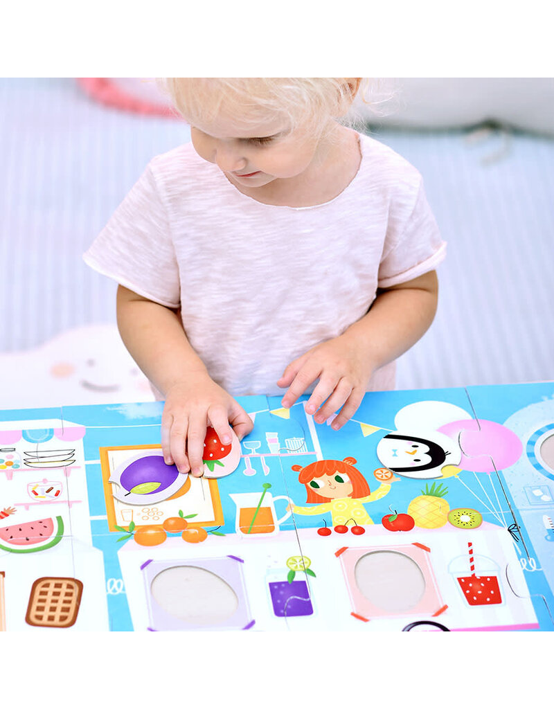 Make-a-Match Puzzle Food Truck for ages: 2+