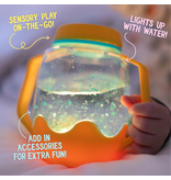 Blue Sensory Play Jar