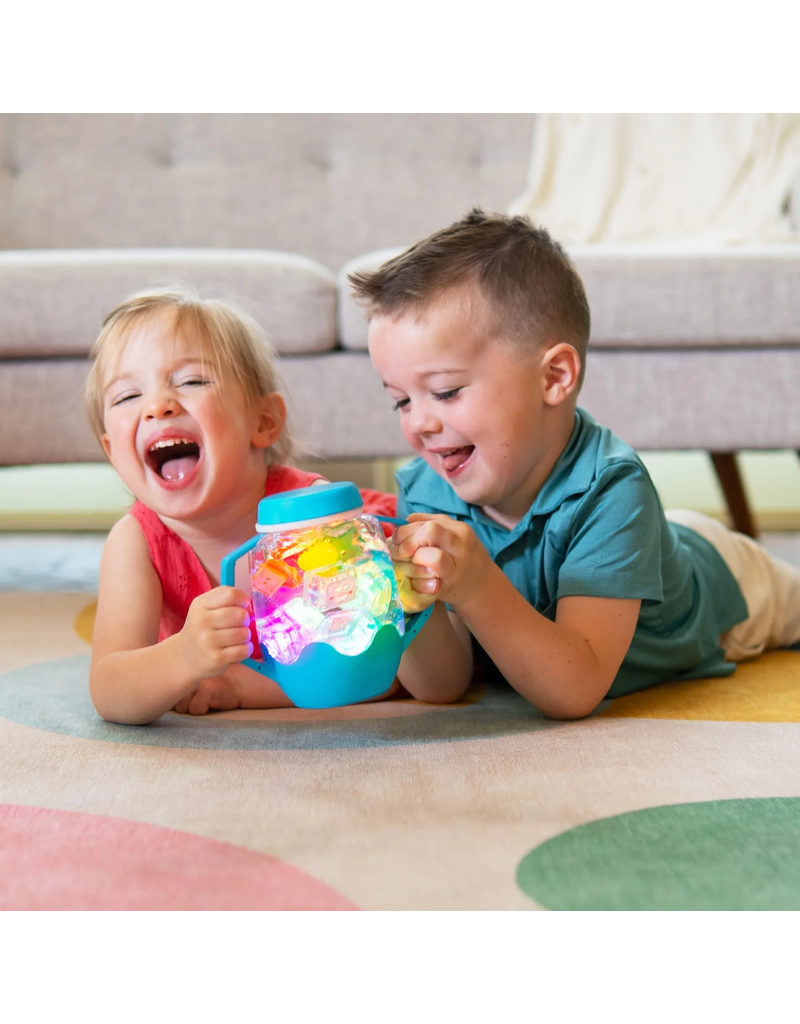 Blue Sensory Play Jar