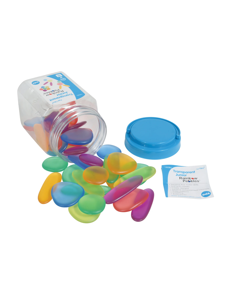 Junior Rainbow Pebbles® - Transparent - Mini Jar
