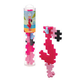 Plus-Plus BIG 15 PC Tube - Flamingo