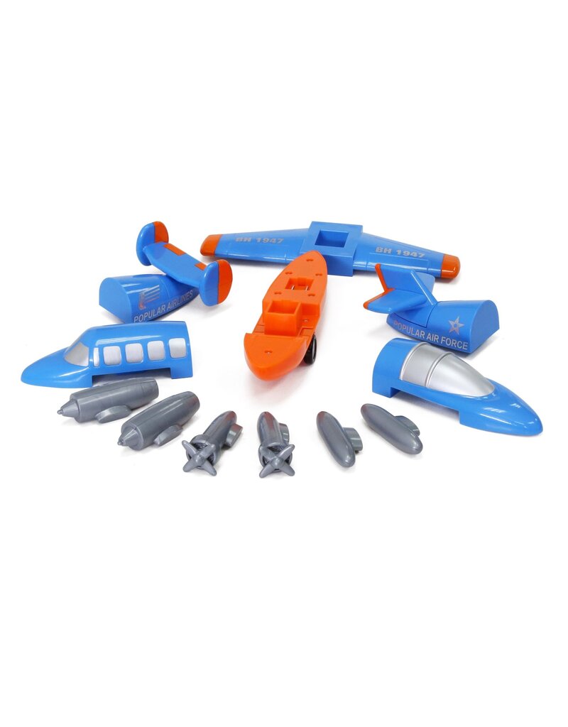 Magnetic Build-A-Plane (Assorted Colors)