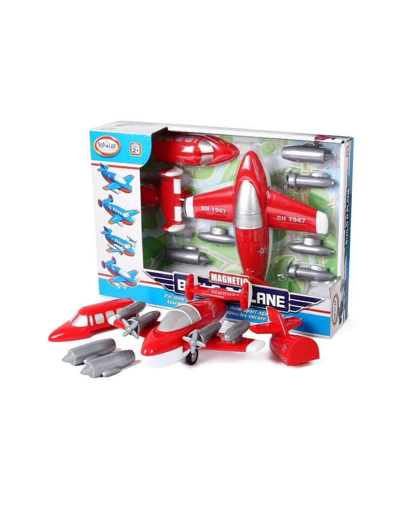 Magnetic Build-A-Plane (Assorted Colors)