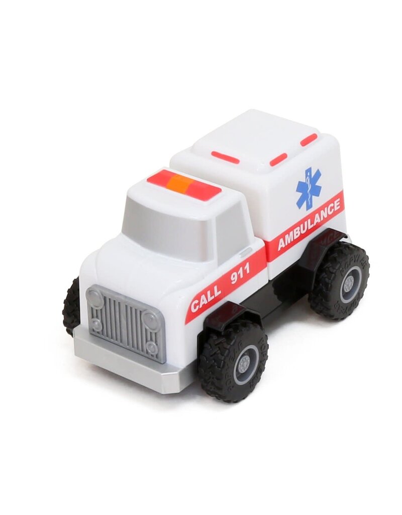 Magnetic Build-A-Truck - Fire and Rescue