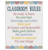 Classroom Cottage Classroom Rules Chart
