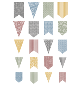 Classroom Cottage Pennant Accents