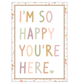 I'm So Happy You're Here Poster