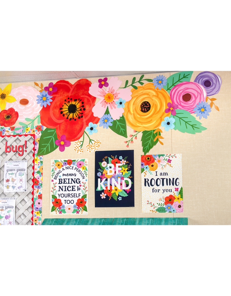 Wildflowers I’m Rooting For You Positive Poster