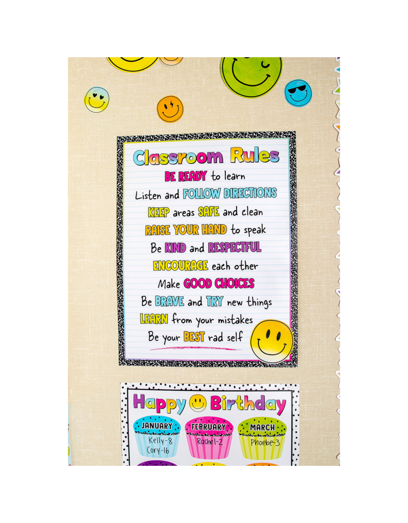 Brights 4Ever Classroom Rules Chart