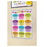 Brights 4Ever Happy Birthday Chart