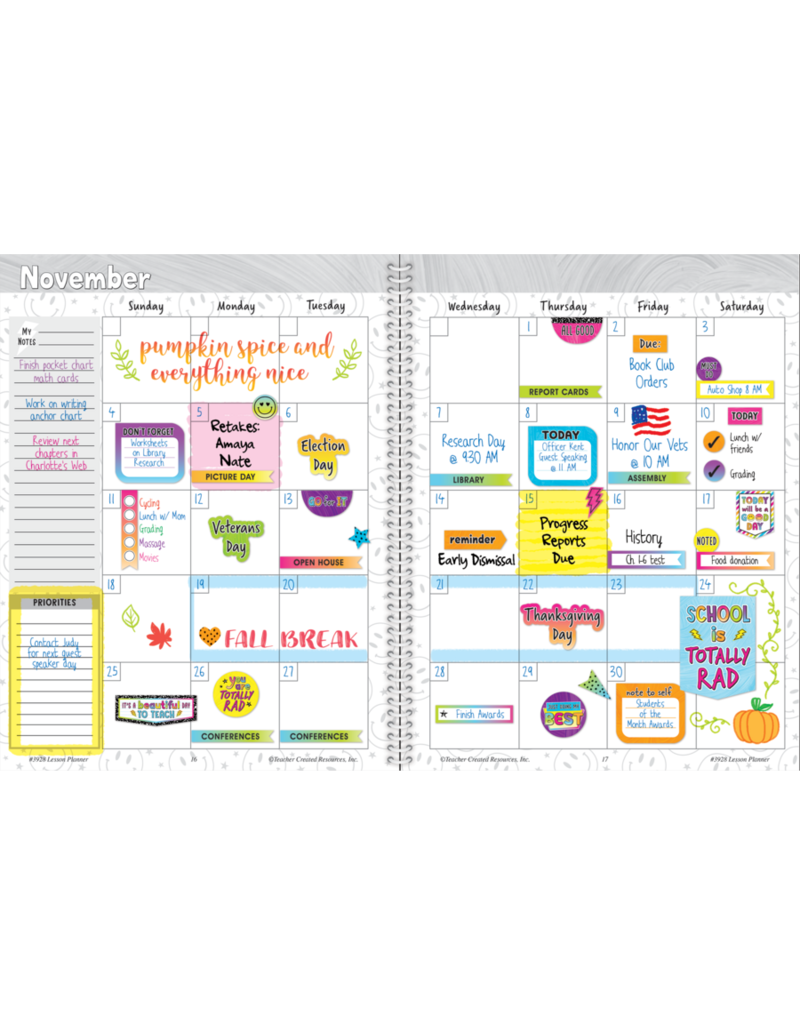 Brights 4Ever Lesson Planner