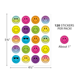 Brights 4Ever Smiley Faces Stickers