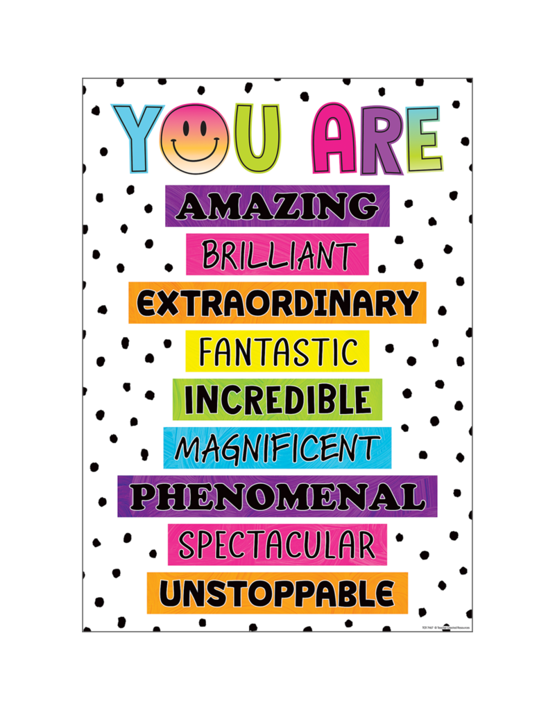 Brights 4Ever You Are Amazing Positive Poster