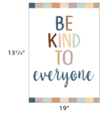 Everyone is Welcome Be Kind to Everyone Positive Poster