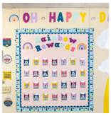 Oh Happy Day 7" Fun Font Letters