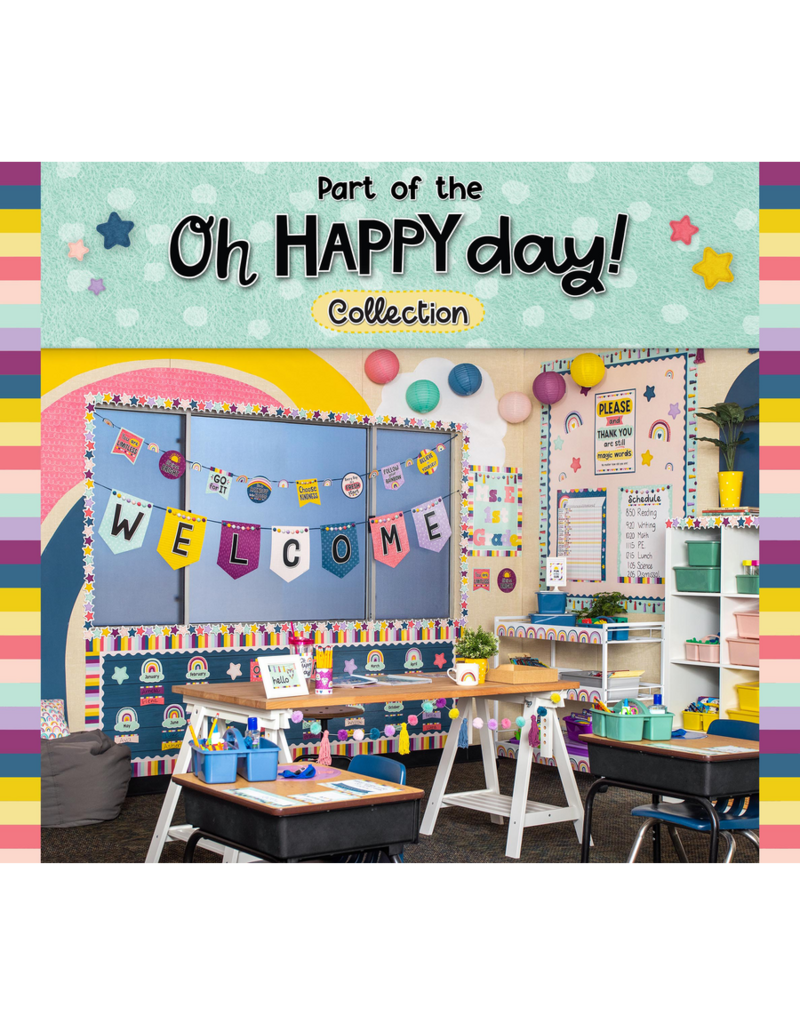 Oh Happy Day Classroom Jobs Mini Bulletin Board