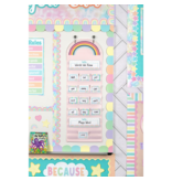 Pastel Pop Flat Name Plates