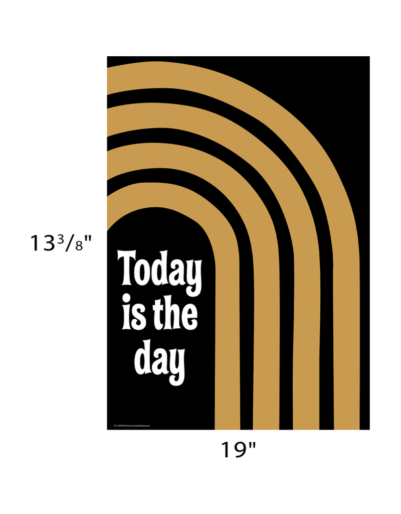 Wonderfully Wild Today is the Day Positive Poster