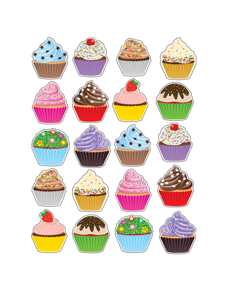 Cupcake Stickers