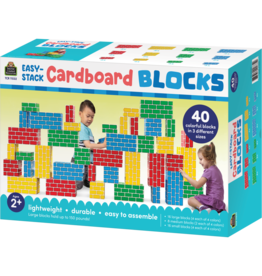 Easy-Stack Cardboard Blocks (40-Piece Set)