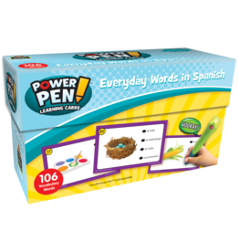 Power Pen Learning Cards: Everyday Words in Spanish
