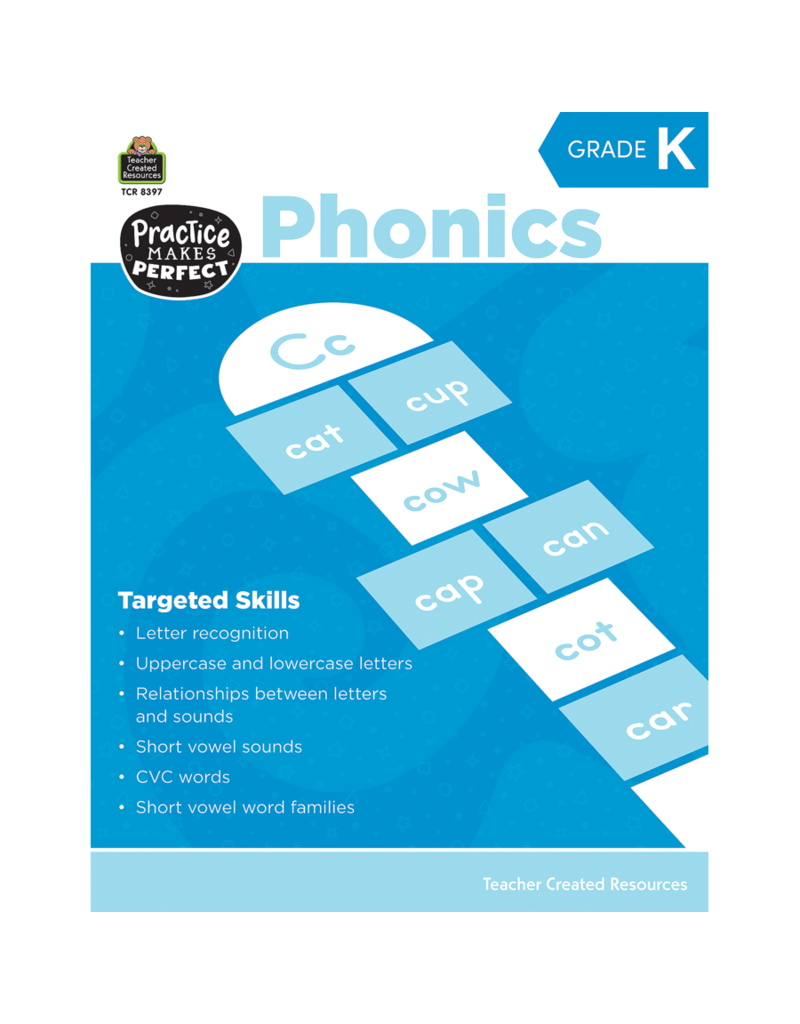 Practice Makes Perfect: Phonics Grade K