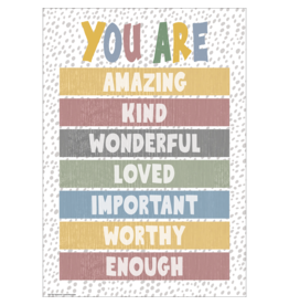 You Are Enough Positive Poster