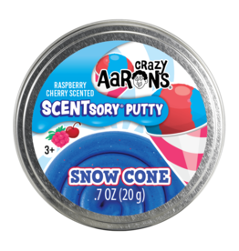 Crazy Aaron's® - Raspberry Cherry Scented SCENTsory™ Putty (Snow Cone)