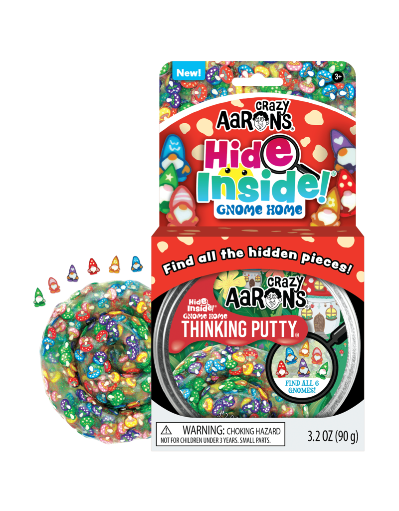 Crazy Aaron's® - Hide Inside!™ Gnome Home Thinking Putty®