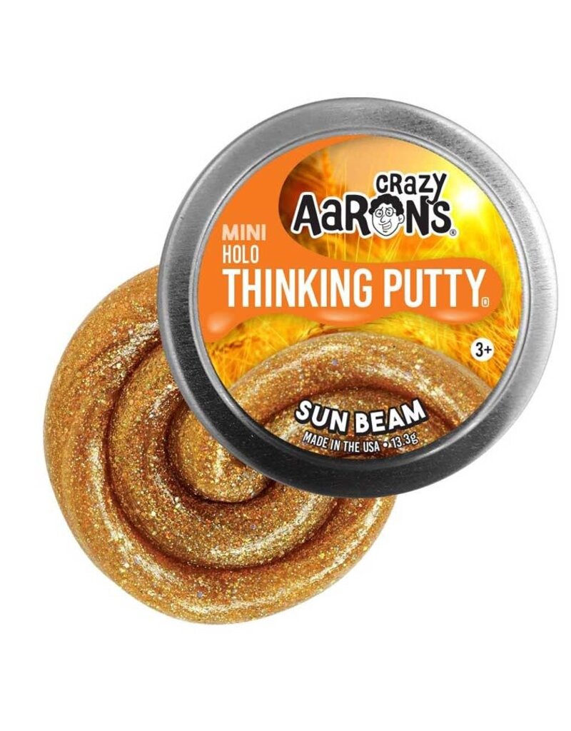 Crazy Aaron's® - Mini Holo Thinking Putty® (Sun Beam)