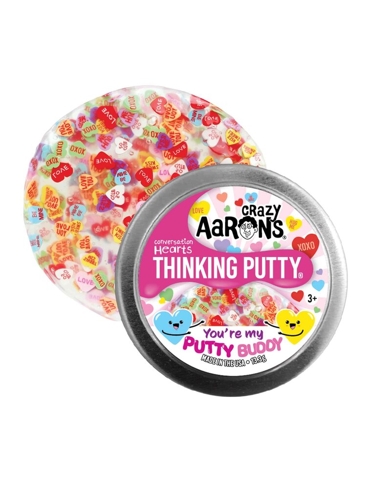 Crazy Aaron's® - Conversation Hearts Thinking Putty® (You're My Putty Buddy)