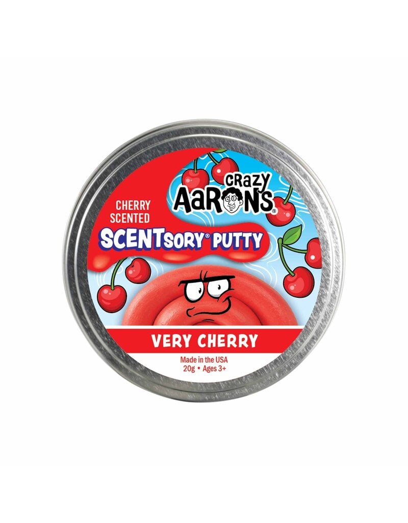 Crazy Aaron's® - Cherry Scented SCENTsory™ Putty (Very Cherry)