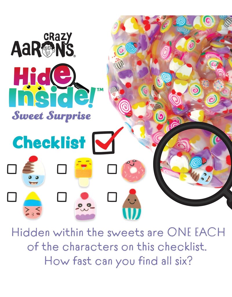 Crazy Aaron's® - Hide Inside!™ Sweet Surprise Thinking Putty®