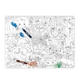 Coloring Poster - Jungle Jamboree