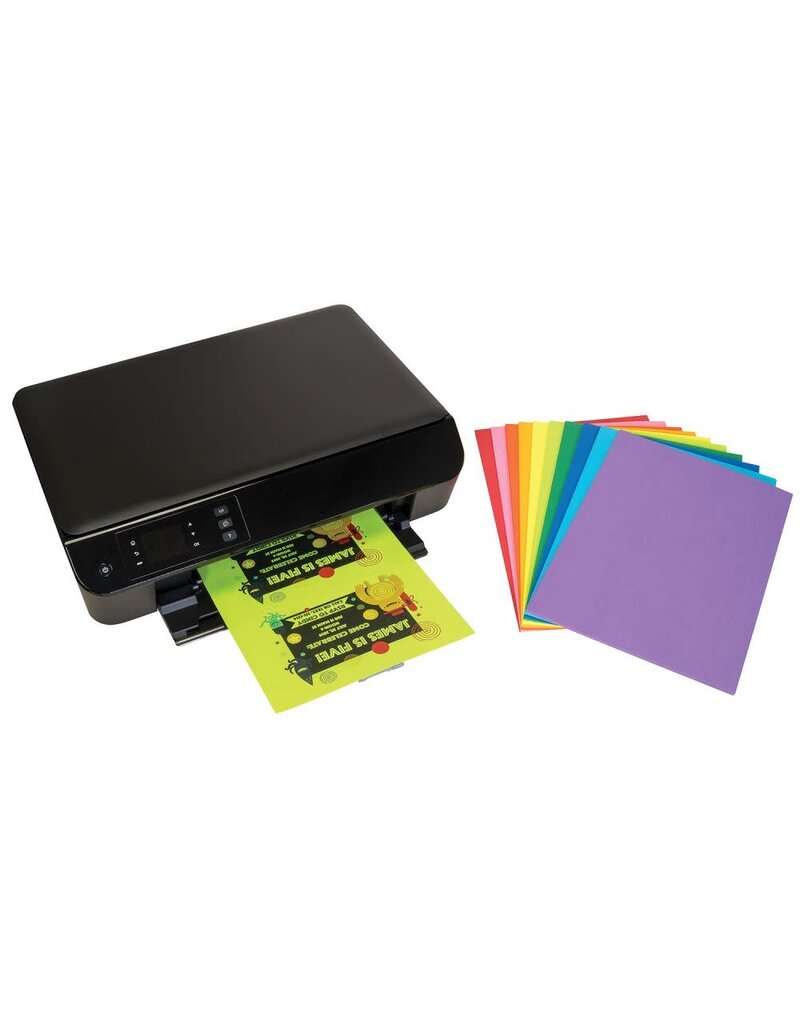 Pacon® Colorful Card Stock 8-1/2" X 11"   10 Colors   100 Sheets
