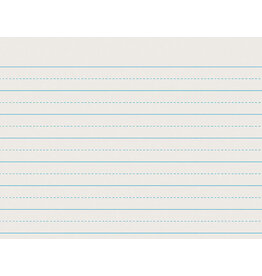 Pacon® Newsprint Handwriting Paper 11" X 8-1/2", Ruled Long Alternate Dotted, Grade 1   500 Sheets