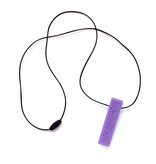 Ark's Brick Stick® Chew Necklace (Textured) - Royal Blue, XXT / Very Firm
