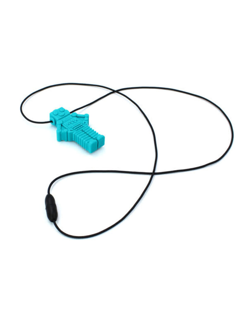 Ark's Robochew™ Sensory Chew Necklace - Teal, XT / Medium Firm