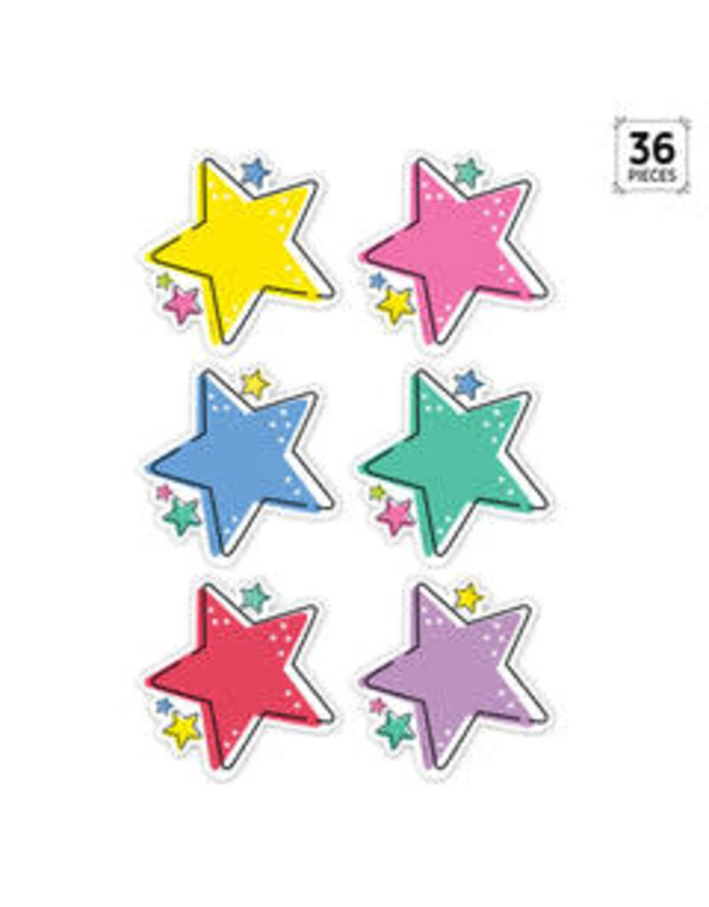 Star Bright Stars 6" Designer Cut-Outs