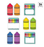 Core Decor Doodle Crayons 6" Designer Cut-Outs