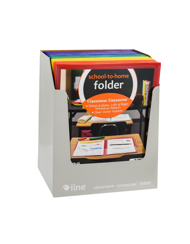 Classroom Connector Folders, Assorted, 1/EA